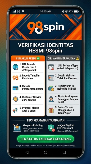 Kanal Resmi 98spin untuk Pengguna Android Indonesia