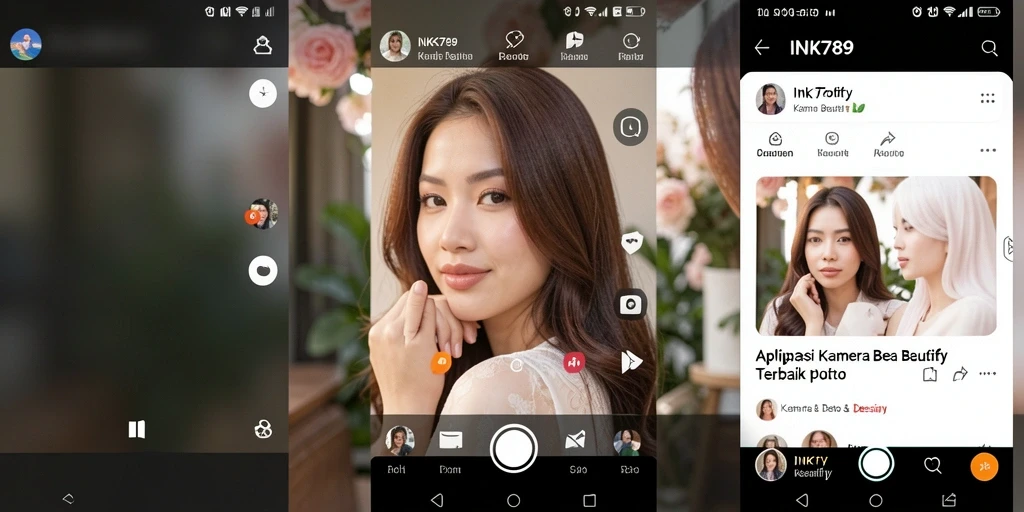 Tampilan antarmuka aplikasi INK789 untuk edit foto berkualitas tinggi.