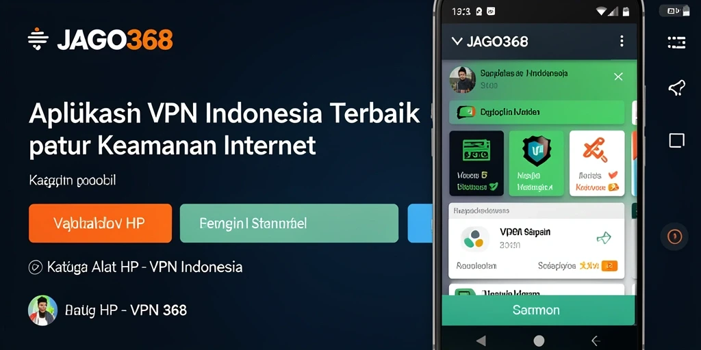 Tampilan antarmuka JAGO368 yang modern dan user-friendly.